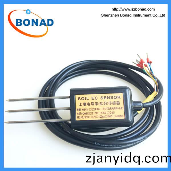 RS485 Moisture / Electric Conductivity / Temperature 3 in 1 Soil Sensor